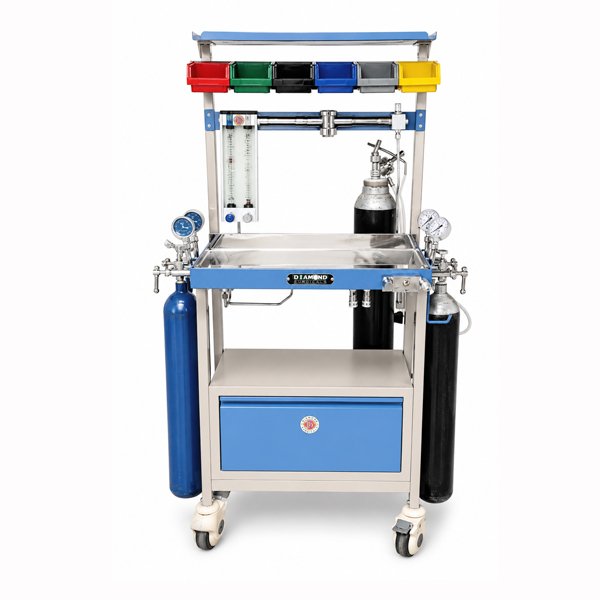 Anaesthesia Machine With Hypoxic Guard MS
