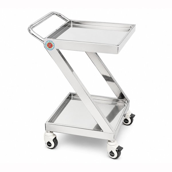 Cautery Trolley SS 2 Shelf