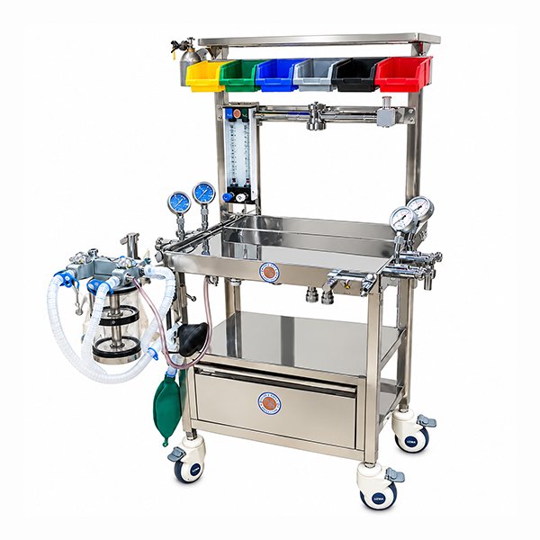 Anaesthesia Machine With Circle ABSorber SS